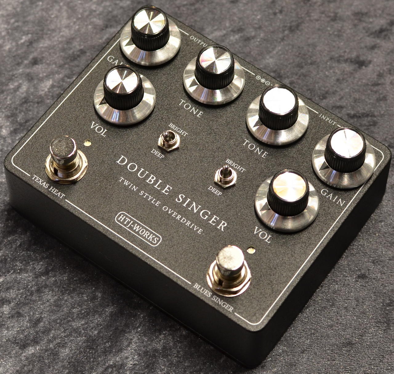 HTJ-WORKS DOUBLE SINGER -TWIN STYLE OVERDRIVE- Black #001（新品 