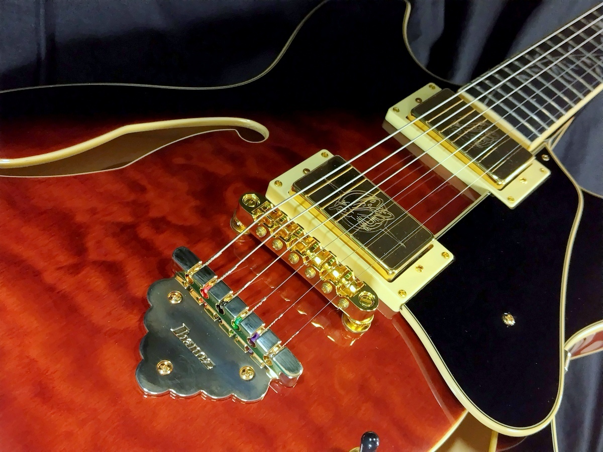 Ibanez AS93QMSP DBS : Dark Brown Sunburst （新品特価）【楽器検索