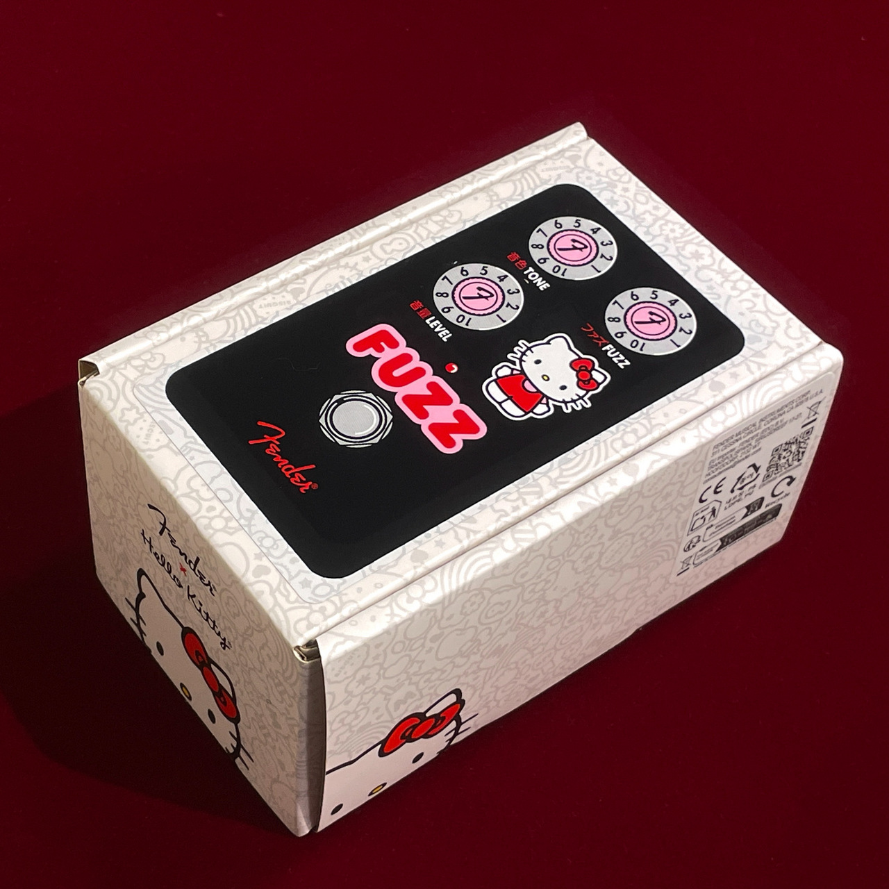 Fender Hello Kitty Fuzz Pedal Black 【数量限定モデル】（新品/送料