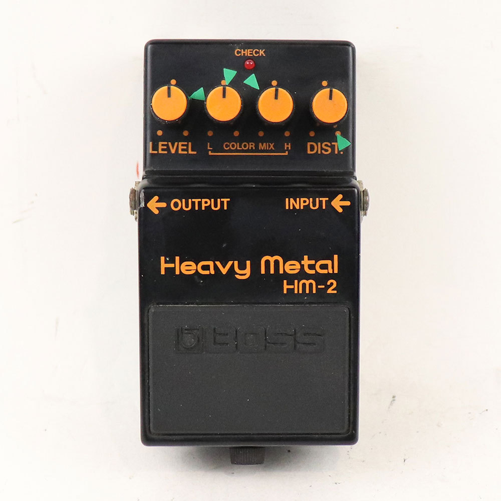 中古品 BOSS エフェクターHR-2 BOSS 【中古】 ヘビーメタル BOSS HM-2 Heavy Metal Made in