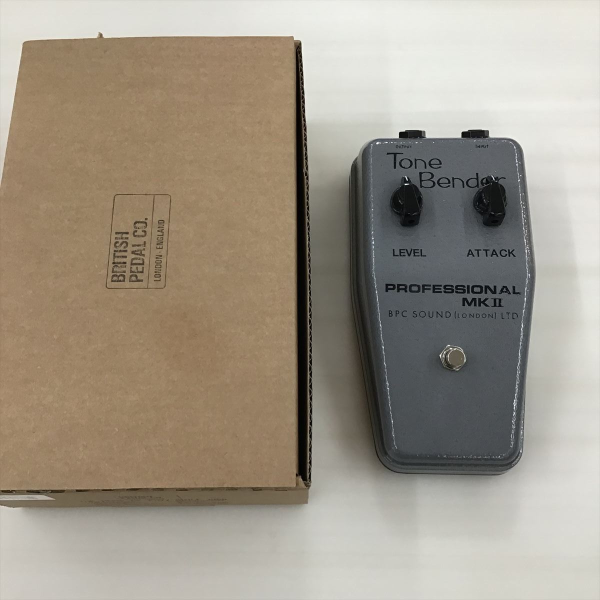 British Pedal Co. Tone Bender MKⅡ OC81D エフェクター】British Pedal Company MKII Tone Bender OC81D 入荷