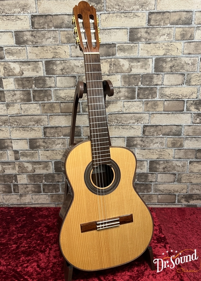 【名器】茶位幸信 日本製 アルトギター NO.15 530mm 総単板 松 中古品 茶位幸信 Yukinobu Chai No,15 Alto Guitar/アルトギター
