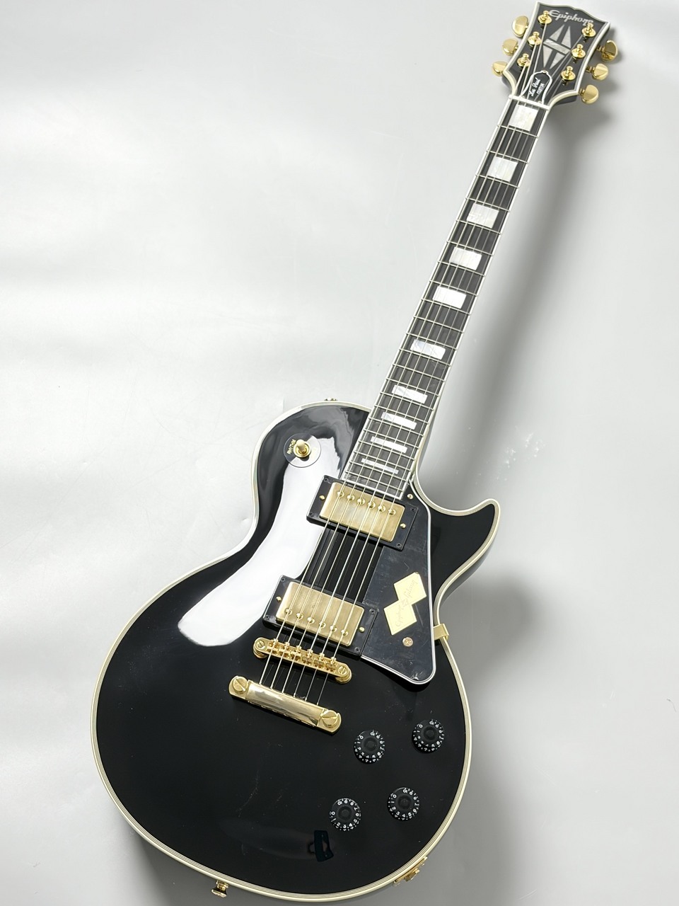 Epiphone Les Paul Custom Ebony #25061528033【4.12kg】（新品特価
