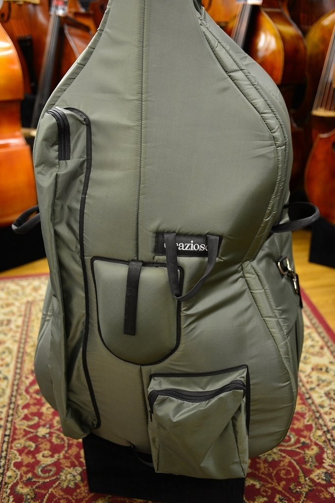 Grazioso CBA-1 Bass Bag 紺 コントラバス専用バッグ 国内4/4サイズ