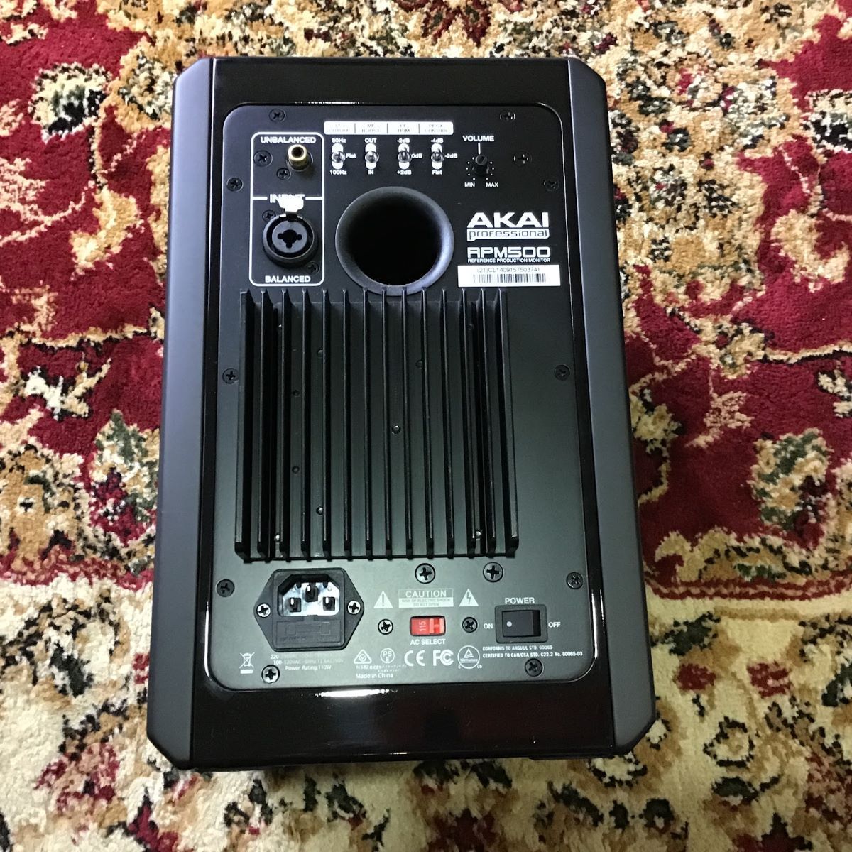 AKAI RPM500 モニタースピーカー ×2 AKAI professional RPM500 スタジオモニター 2本