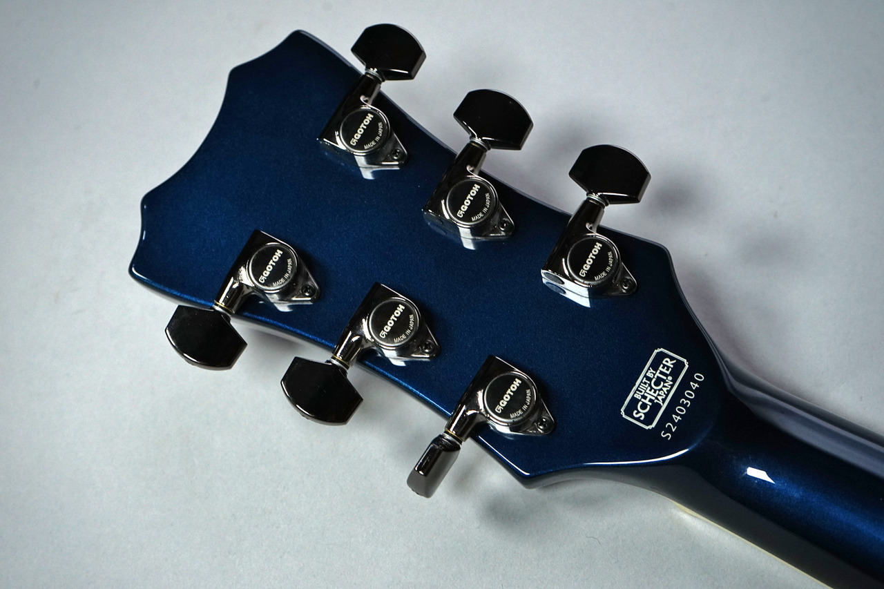 SCHECTER L-LP-24-CTM/E MSB Mercedes Blue【薄型 カスタム