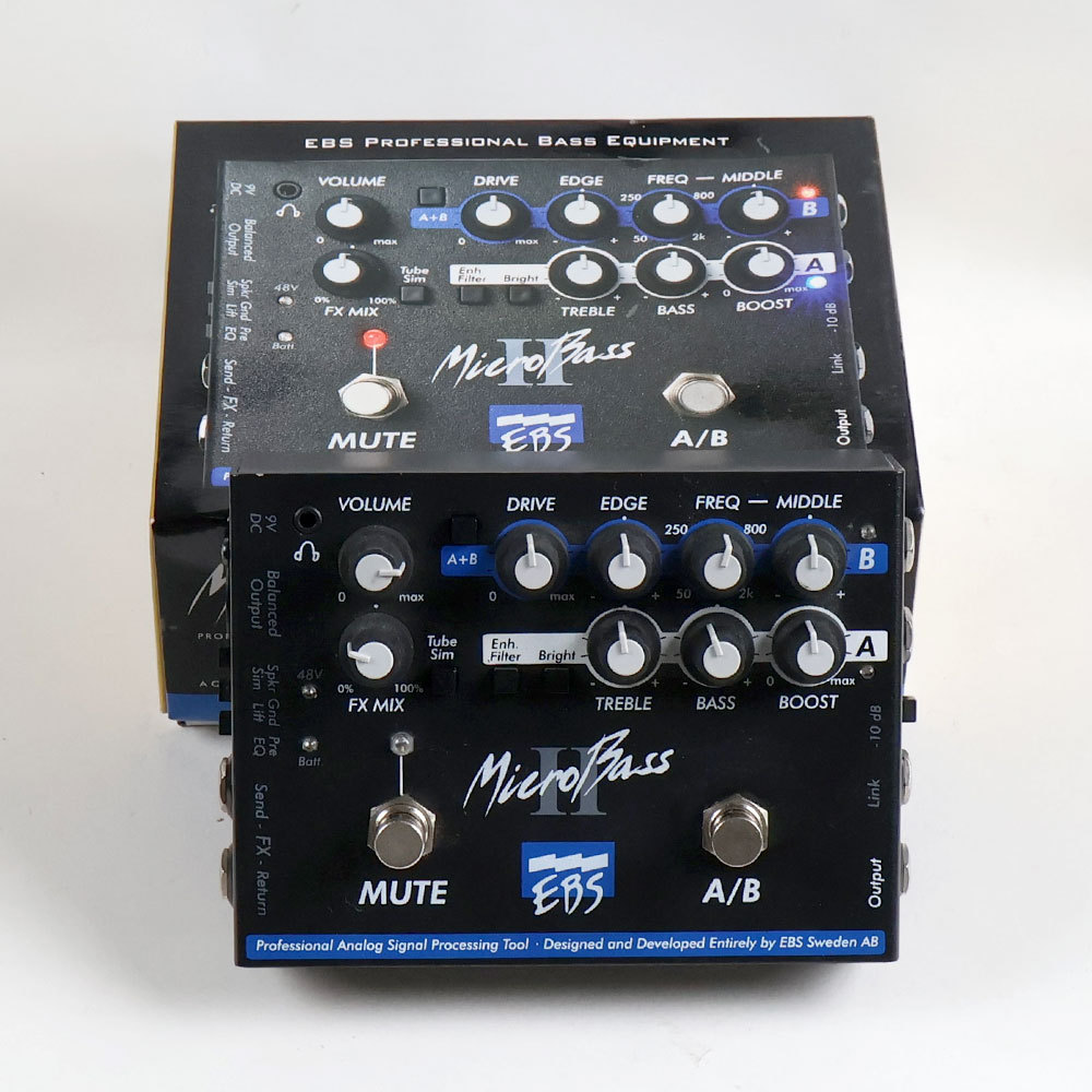 EBS 【中古】 ベースプリアンプ EBS Micro Bass II（中古/送料無料