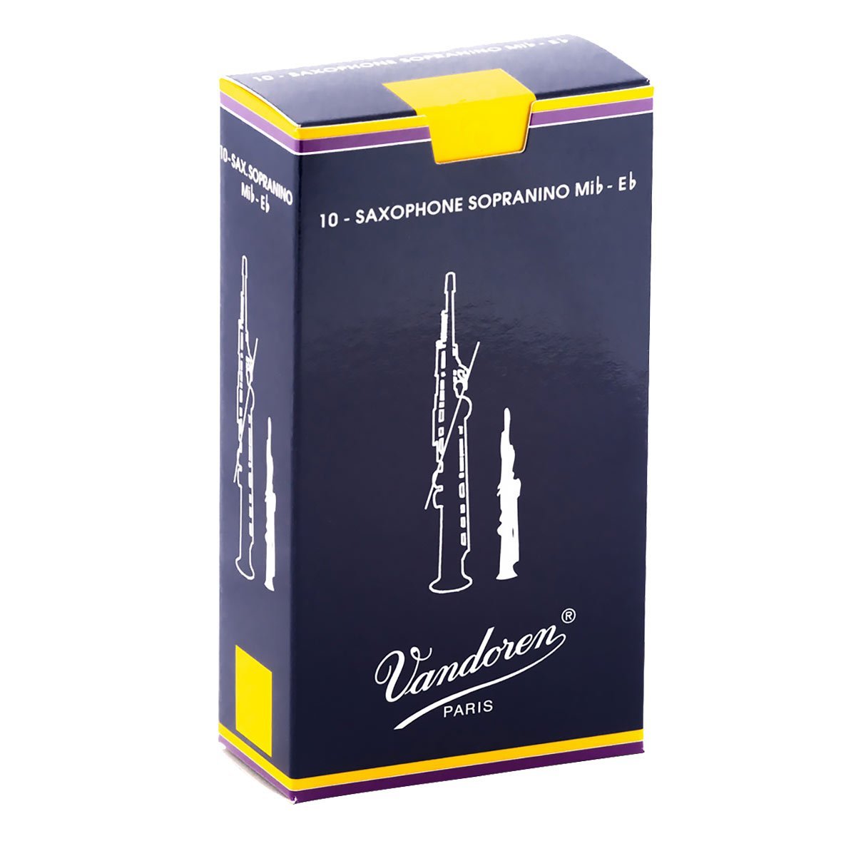 Vandoren　バンドーレン　ソプラノサックス　リード　青箱　2 1/2　3 Vandoren バンドレン ソプラノサックス リード【青箱 4】 : 宮地楽器