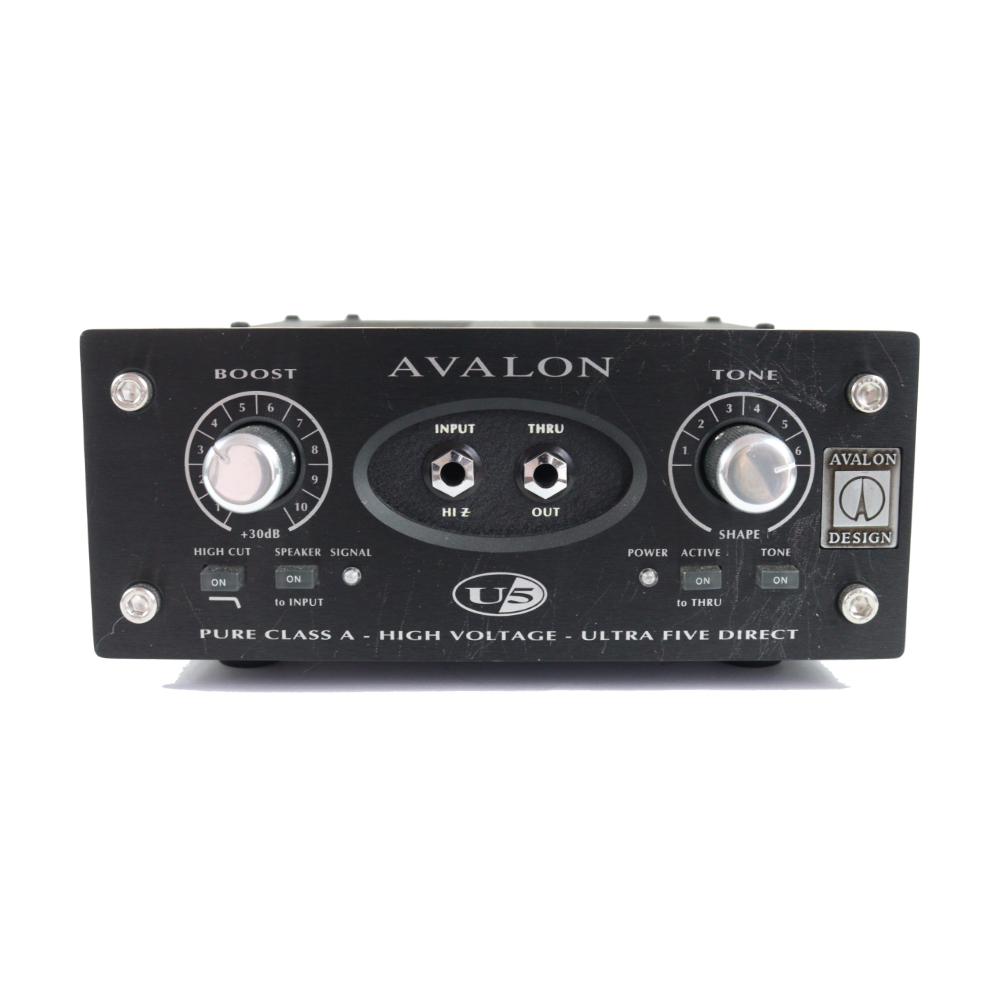 AVALON DESIGN 【中古】 AVALON DESIGN U5 BLACK プリアンプ DI