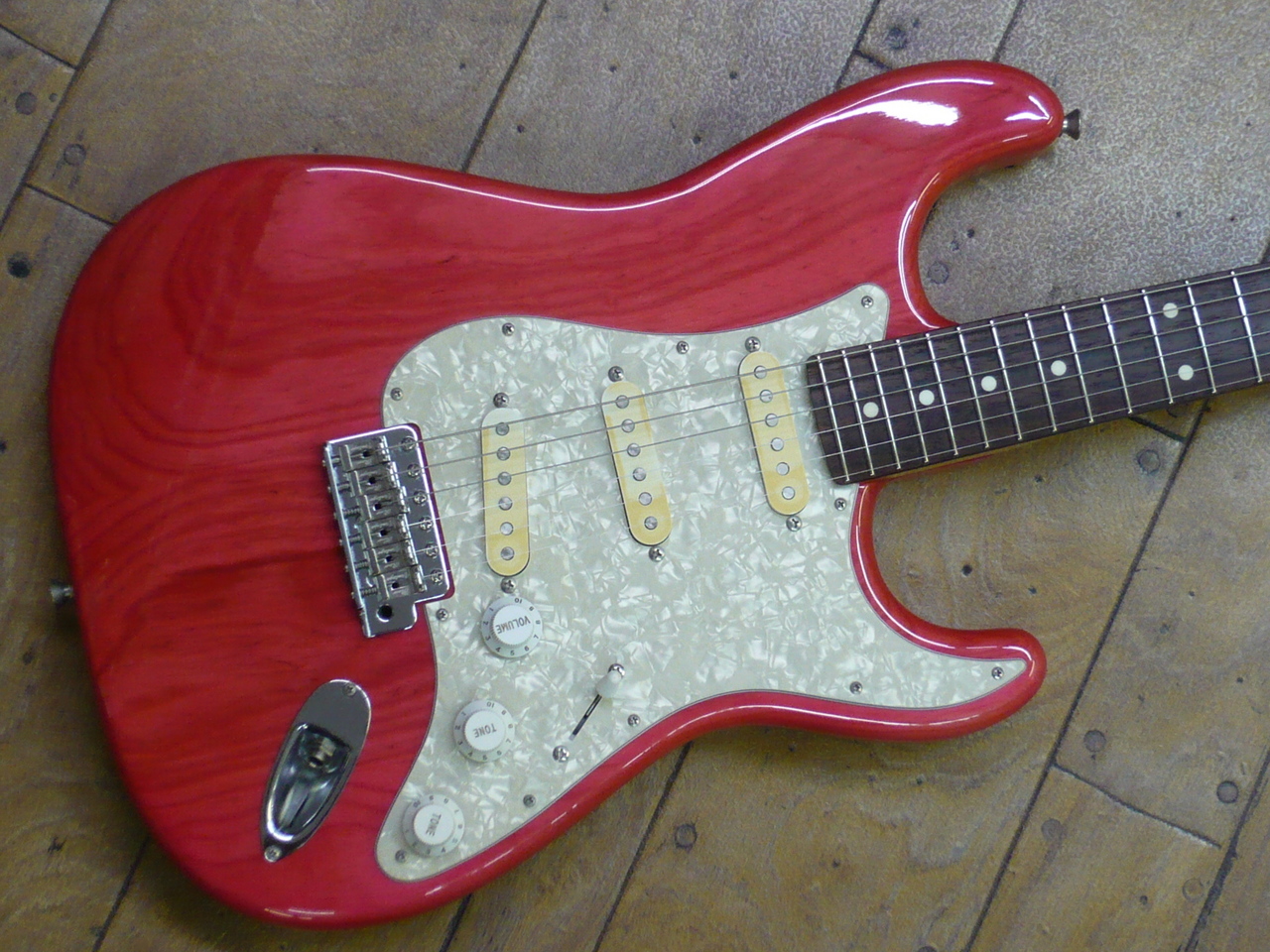 Fender Japan ST62 ASH MH Translucent Pink (TRP)（中古）【楽器検索