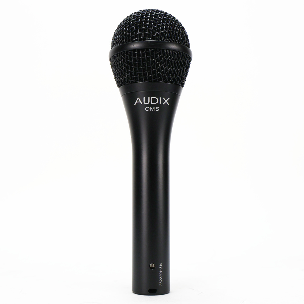 【中古】 AUDIX オーディックス - ダイナミックマイク OM5 Audix 【中古】 AUDIX OM5 ボーカル用ダイナミックマイク オー