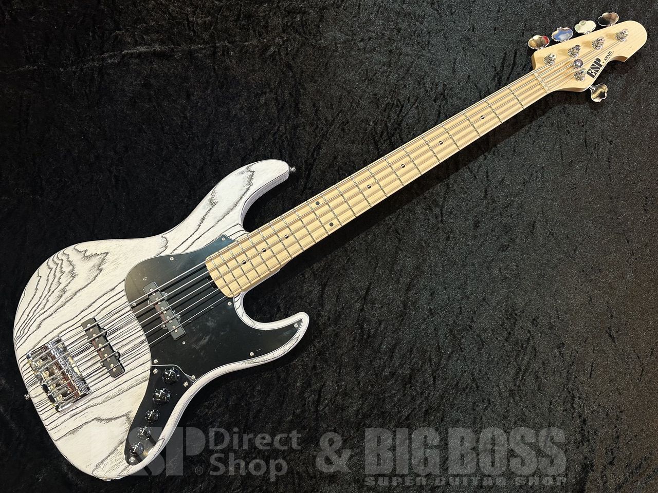ESP AMAZE-AS-5 【Driftwood White w/Black Filler】（新品/送料無料