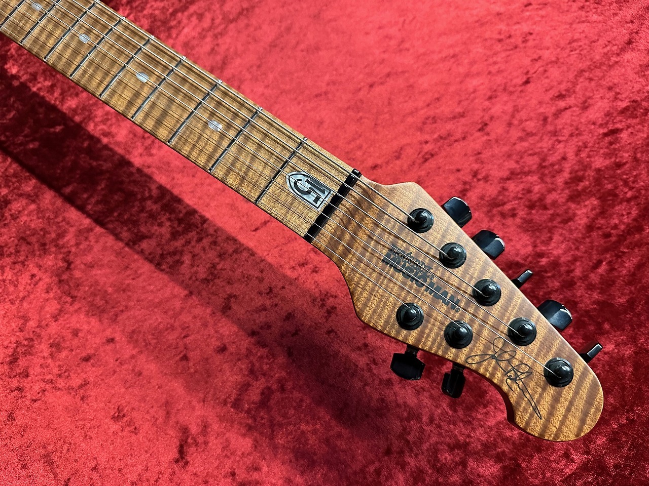 MUSIC MAN JP15-7 AMBER WAVED FLAME ≒3.493Kg 【7弦】（新品/送料