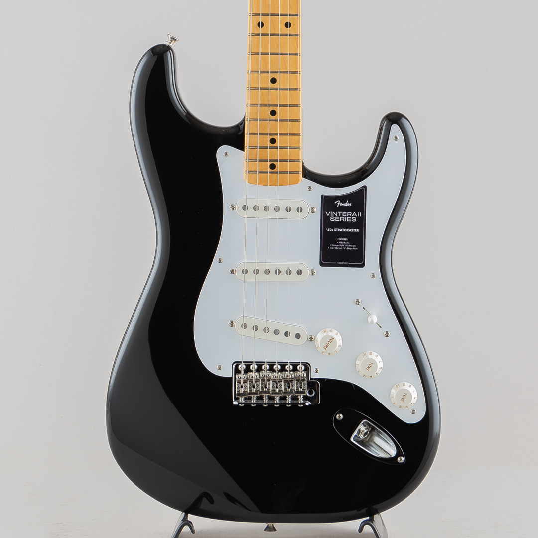 Fender Vintera II '50s Stratocaster / Black/M【S/N:MX23078608