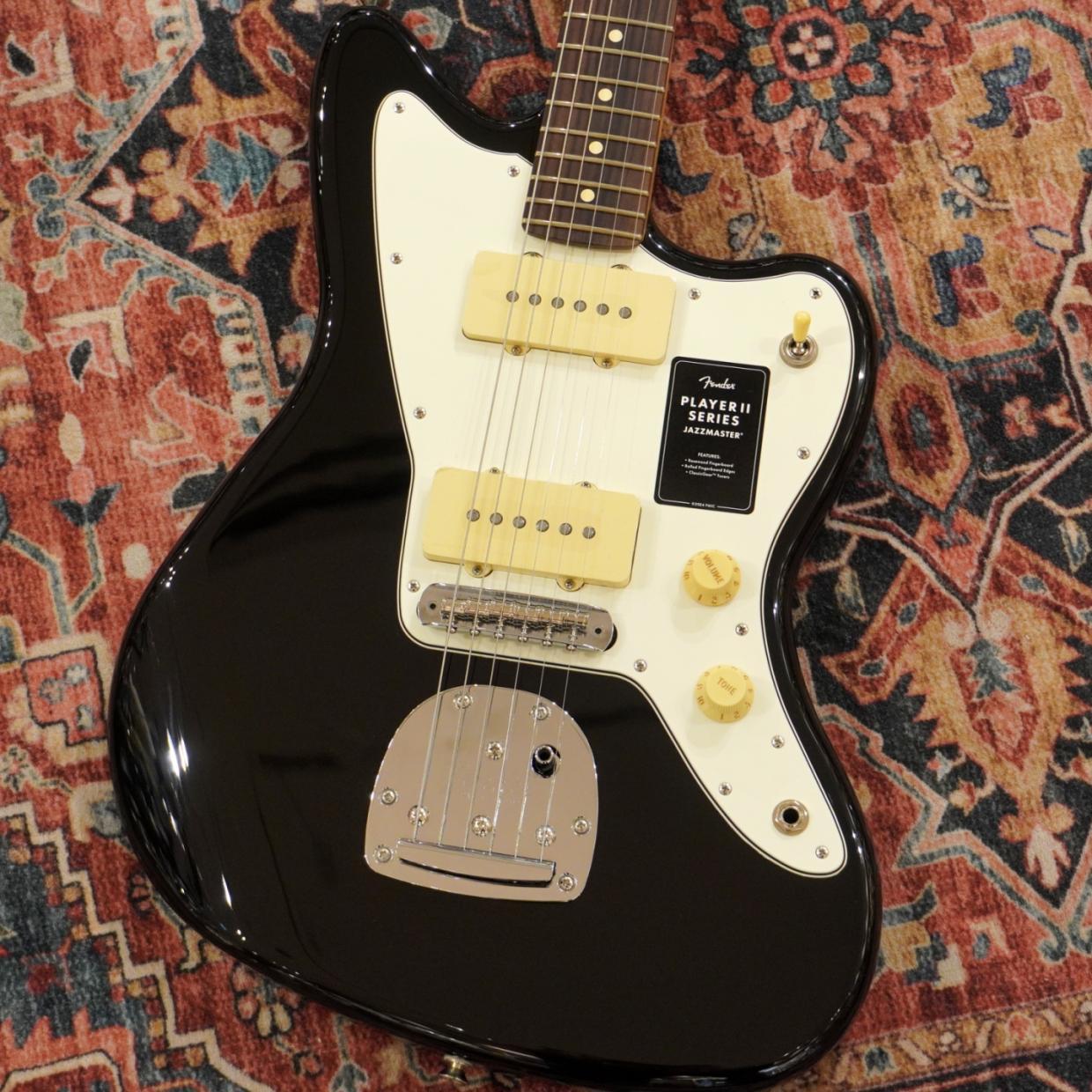 Fender Player II Jazzmaster, Rosewood Fingerboard / Black 【特価