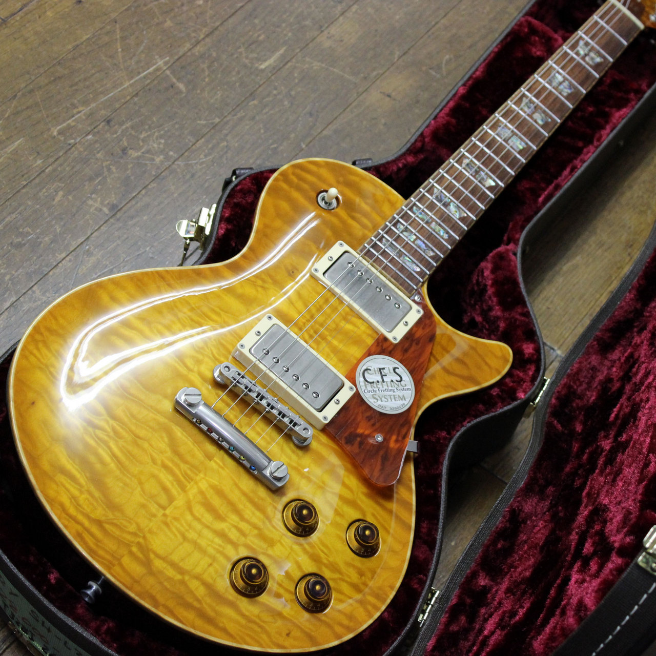 HISTORY SH-L2 Antique Burst ハカランダ指板 ヒストリー レスポール