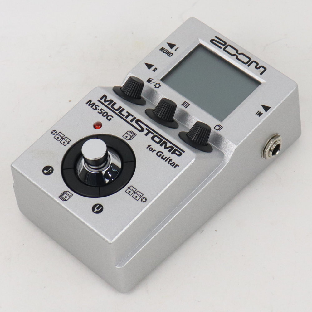 【中古】ZOOM MS-50G ギターエフェクター 楽天市場】【中古】 マルチエフェクター ZOOM MultiStomp MS-50G