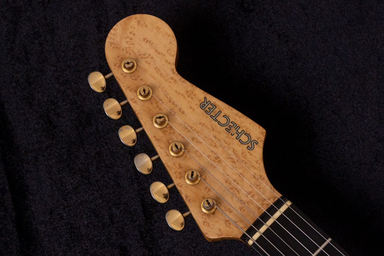 SCHECTER Custom ST Type Quilt Maple Body 1991 4,045kg #91446