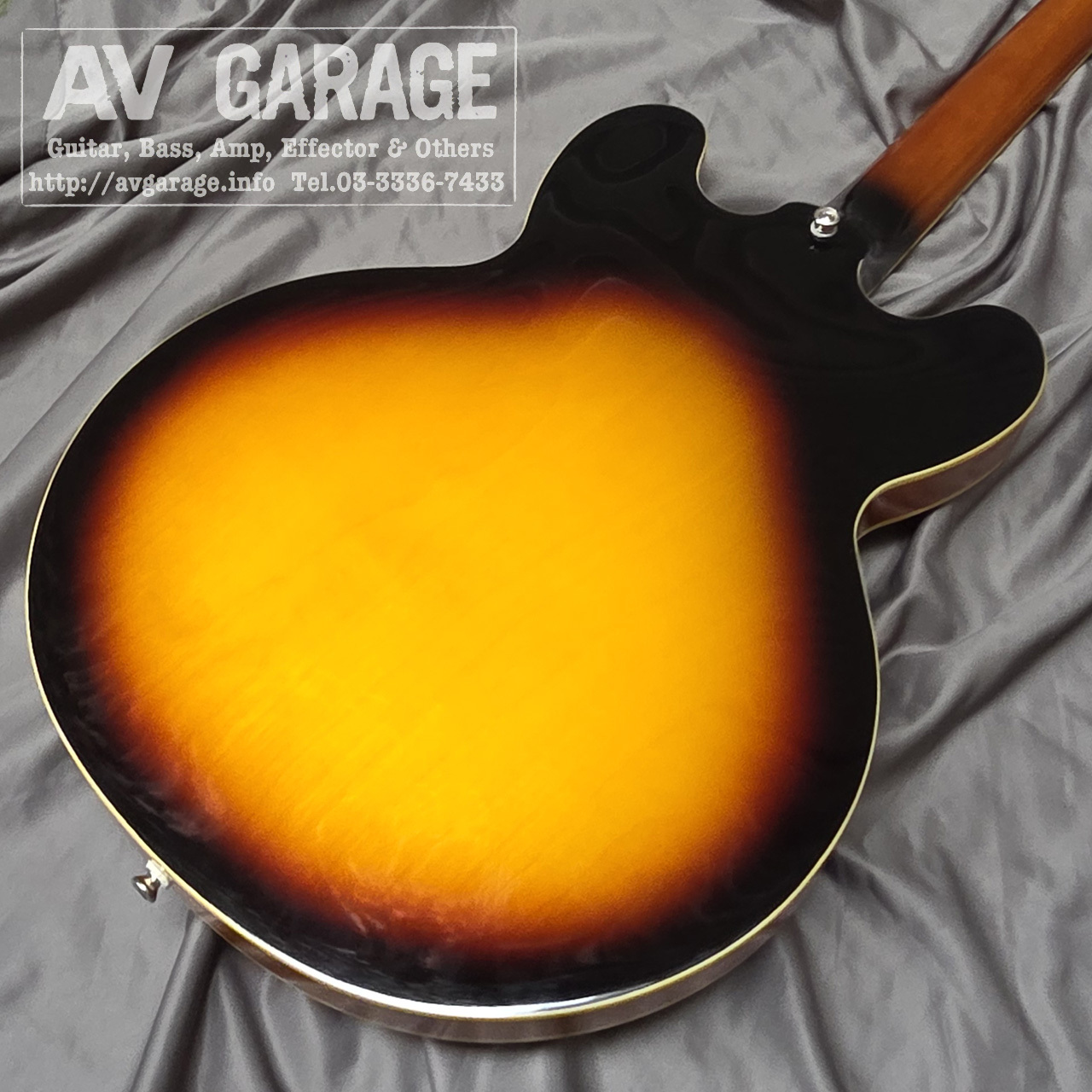 Epiphone Inspired by Gibson ES-335 Vintage Sunburst 2023年製 3.47