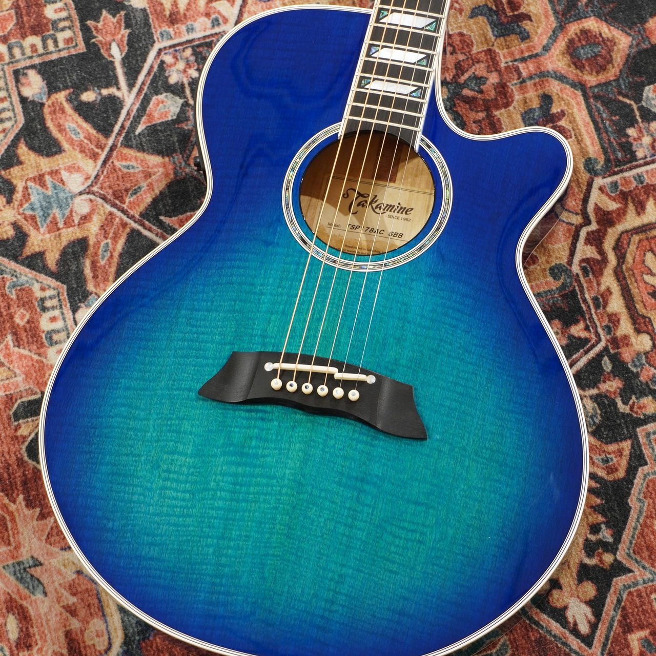 Takamine TSP178AC SBB ～100 Series Thinline～ 【極薄ボディ 
