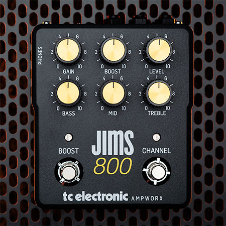 tc electronic JIMS 800 PREAMP ギタープリアンプ/シミュレーター