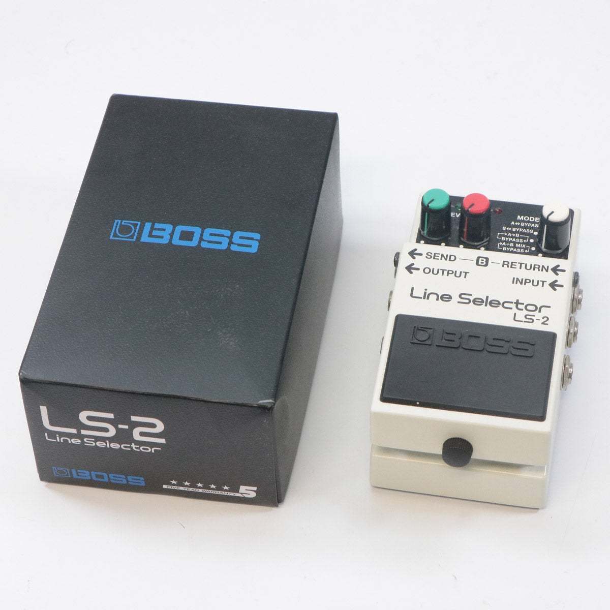 BOSS LS-2 ラインセレクター　箱、取説付き　中古 BOSS LS-2 ラインセレクター ボス エフェクター 【名古屋栄店】（中古