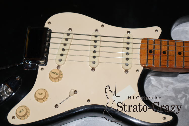 Fender 1988 '57 Vintage Reissue Stratocaster Black / Maple neck