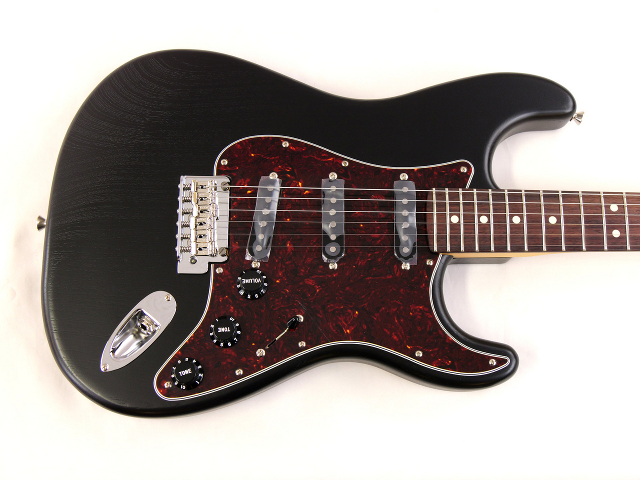 Fender Made in Japan Limited Stratocaster Raw Ash (Black