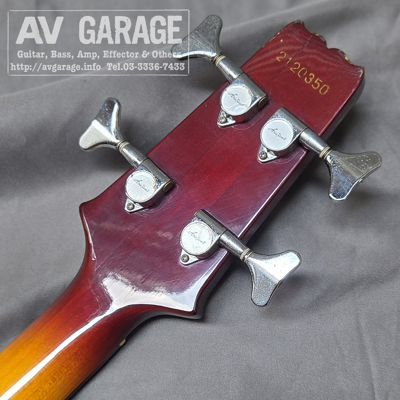 Aria Pro II CSB-450 Cardinal Series 1980年代マツモク製 3.76kg