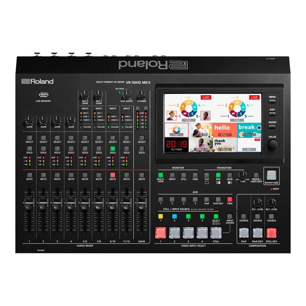 Roland VR-50HD MKII MULTI-FORMAT AV MIXER【アウトレット特価品】