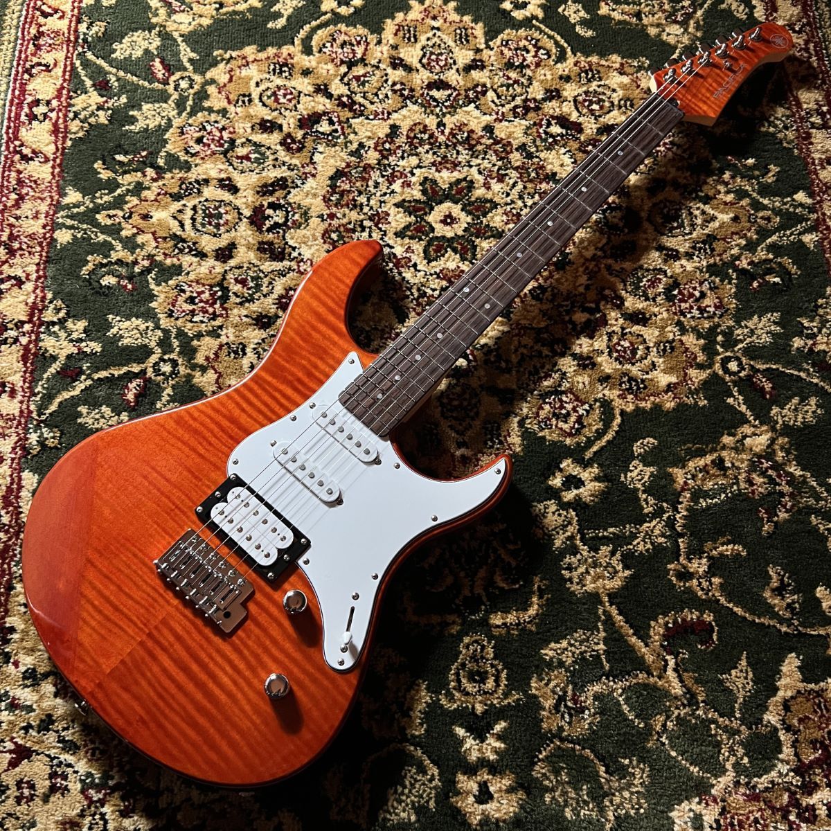 YAMAHA PACIFICA212VFM CMB【現物画像】 キャラメルブラウンパシフィカ