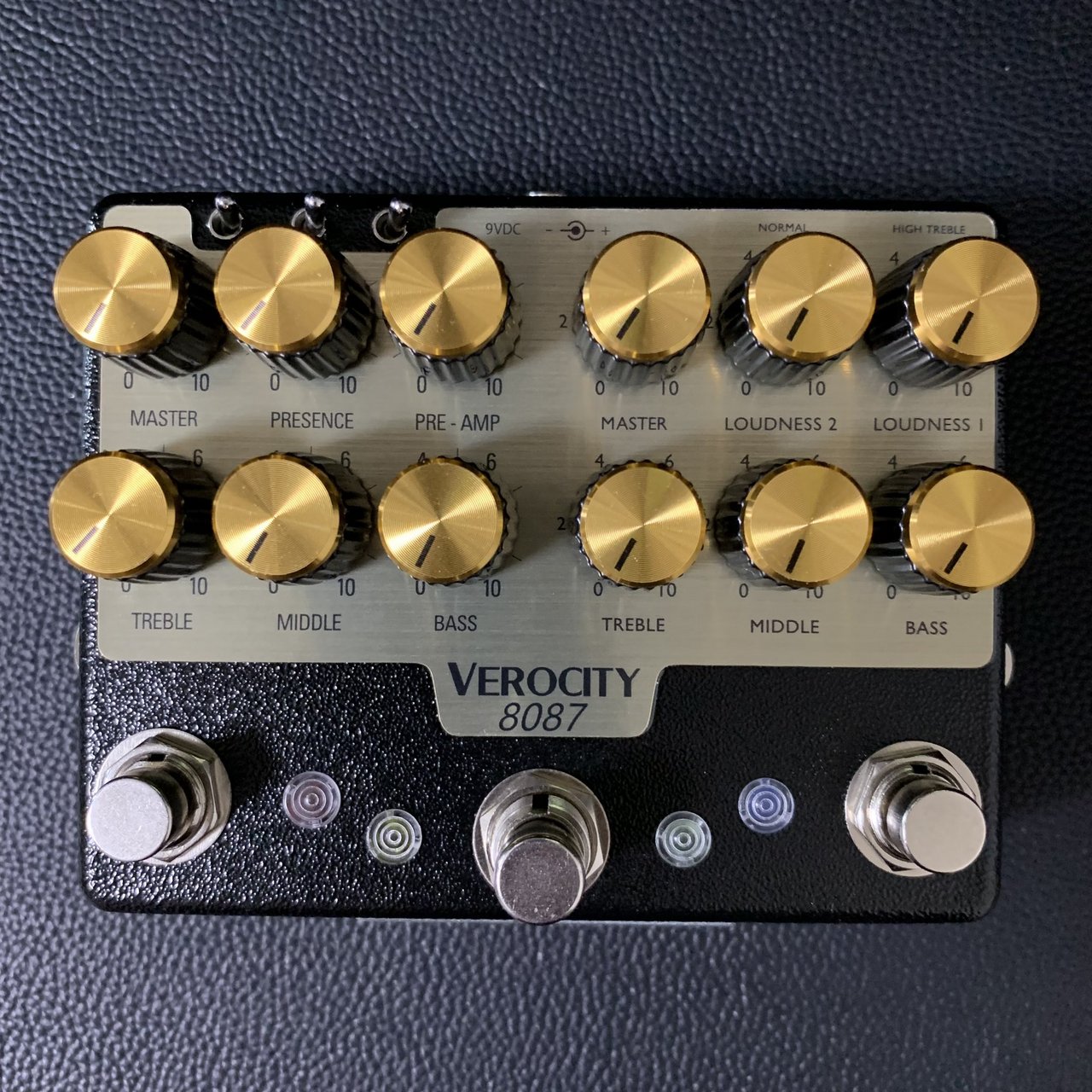 ギター VeroCity Effects Pedals VeroTwin Premium VeroCity Effects Pedals VeroTwin-Premium 8087（新品/送料無料
