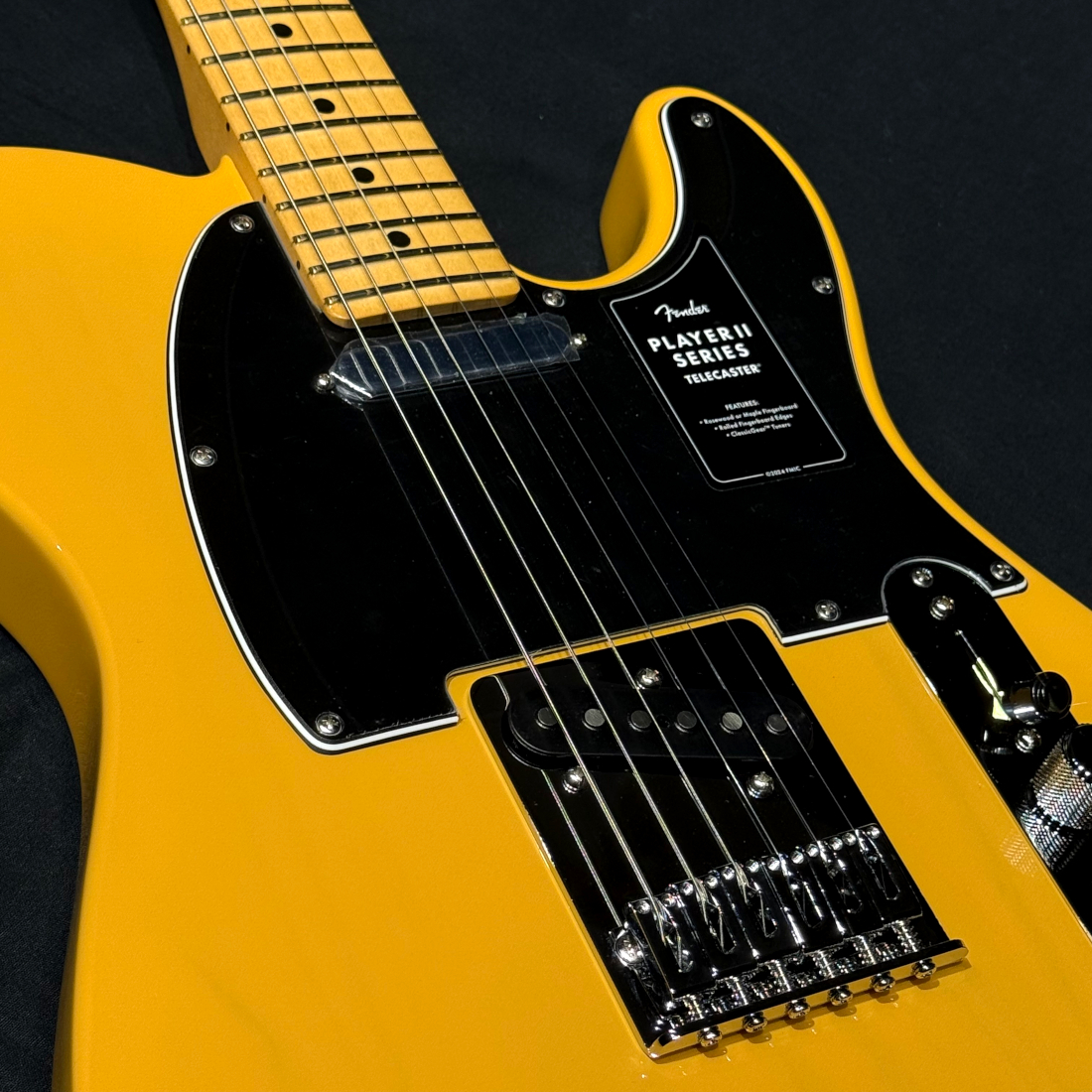 Fender PLAYERⅡ TELECASTER MN BTB Butterscotch Blonde （新品