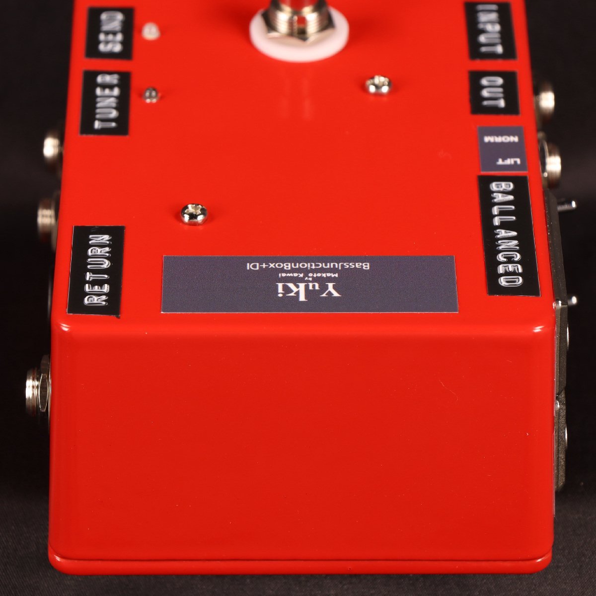 ✓﻿ジャンクションボックス YUKI HS-JB ［スイッチ搭載］ベース専用ジャンクションボックス＋ DI