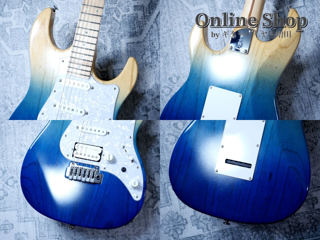 FUJIGEN(FGN) 【試奏動画】2022 EOS-ASH-M-GP Navy Blue Gradation