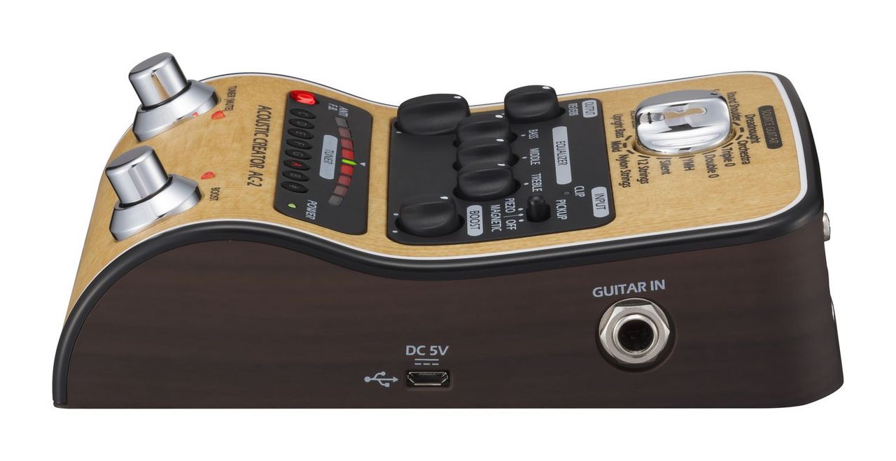 ZOOM AC-2 Acoustic Creator アコースティックギター用 プリアンプ