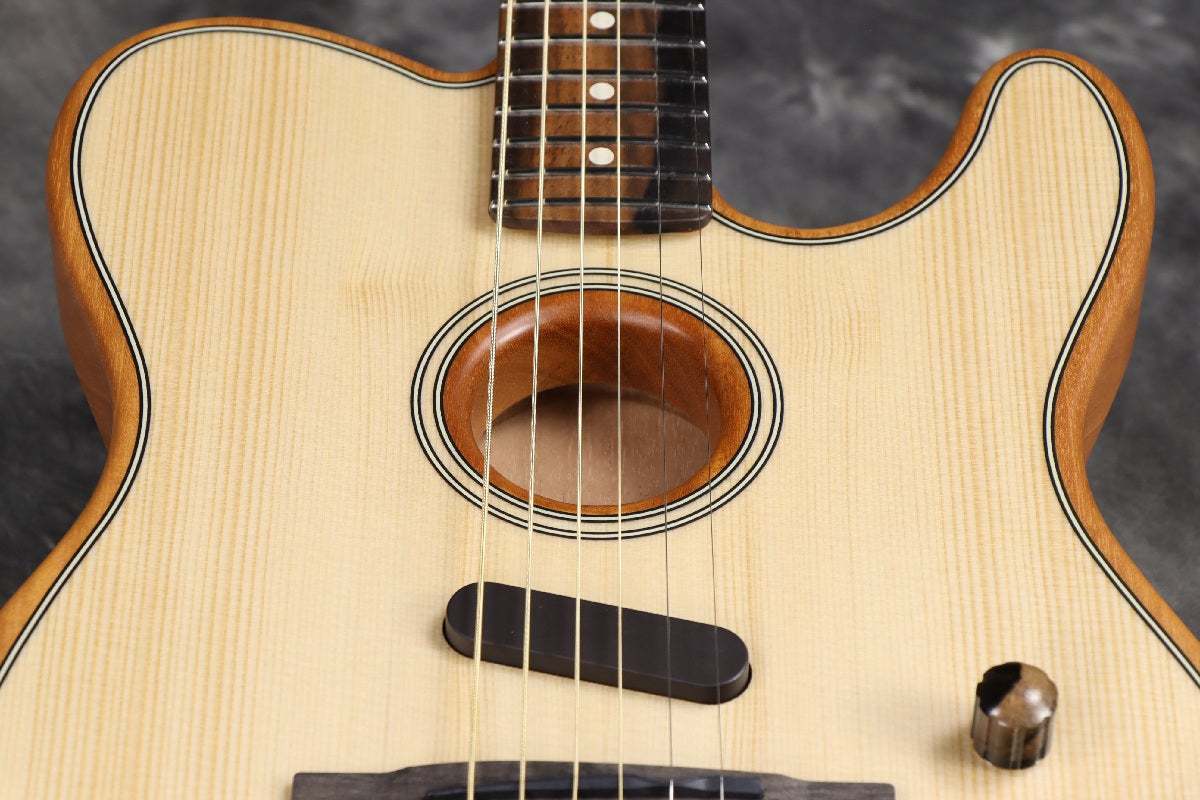 Fender AMERICAN ACOUSTASONIC TELECASTER Natural フェンダー