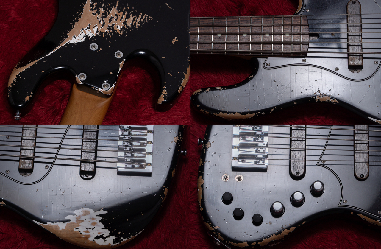 Xotic XJ-1T 5st Alder/Rose Black Heavy Aged 4.415kg #2450【GIB横浜