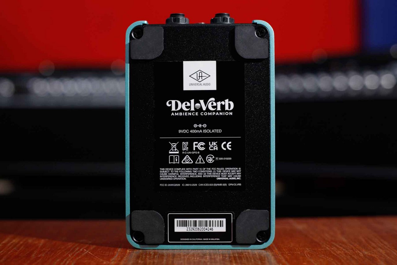 Universal Audio UAFX Del-Verb Ambience Companion メーカー純正