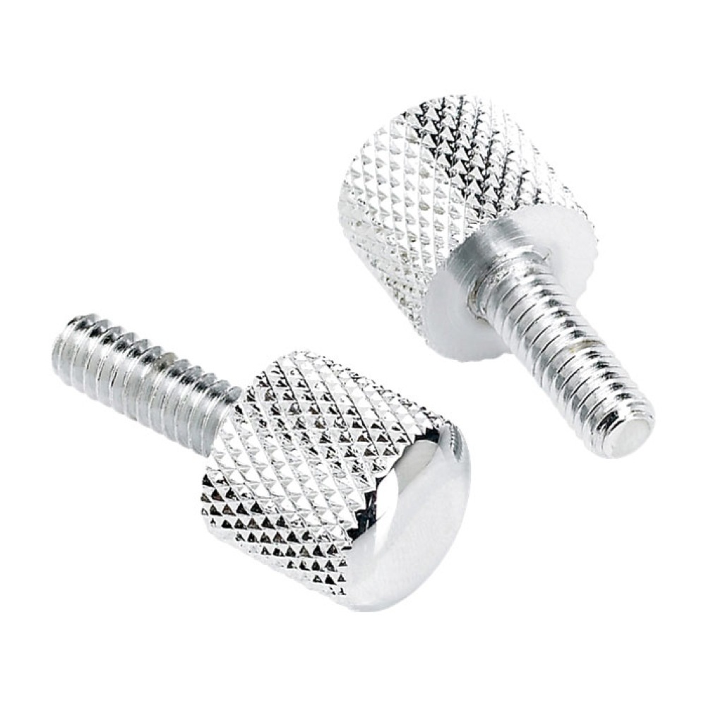 Fender フェンダー Pure Vintage Piggyback Thumb Screws Chrome ネジ 2個入り