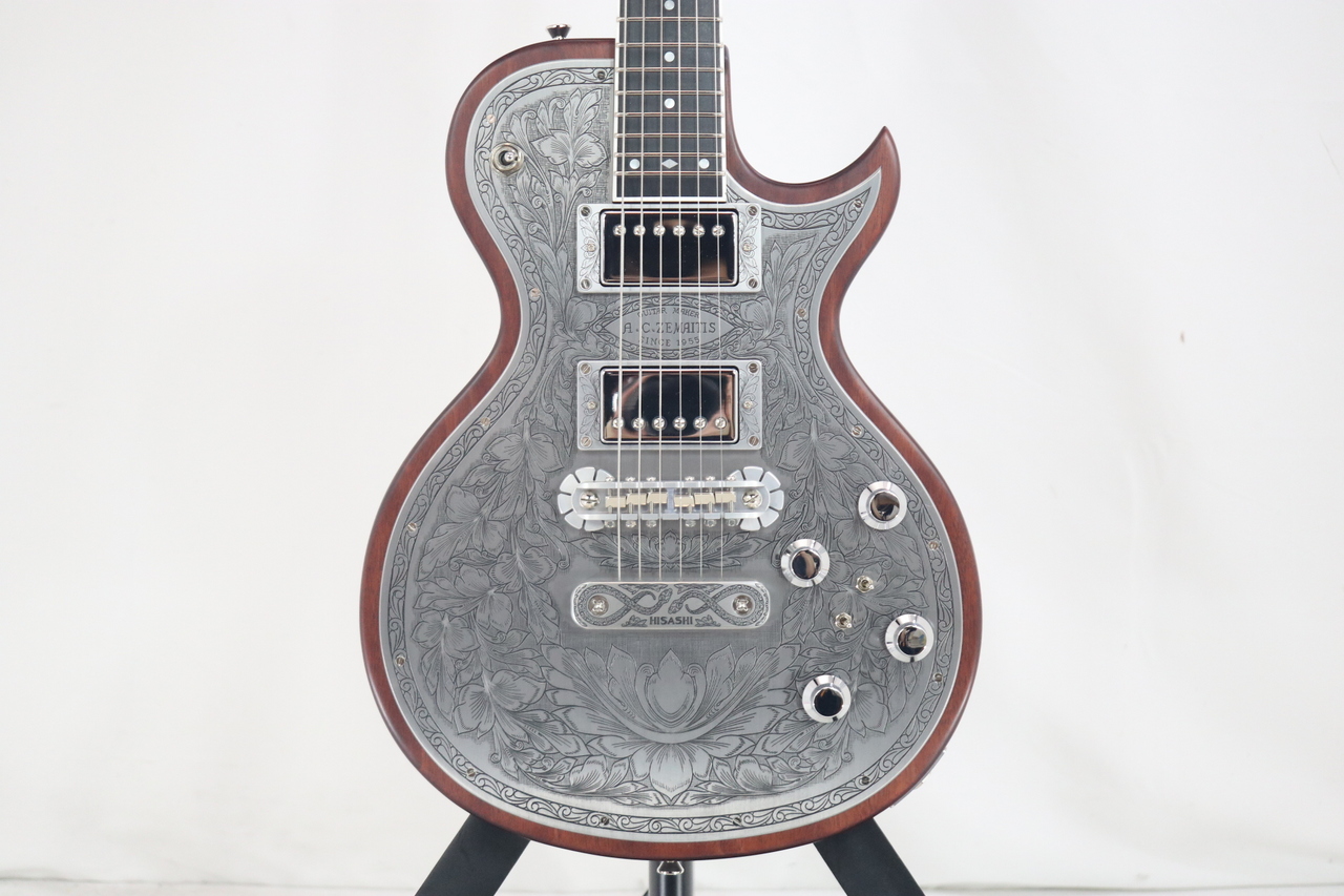 Zemaitis THE PORTRAIT Metal Front HISASHI Signature Model Natural