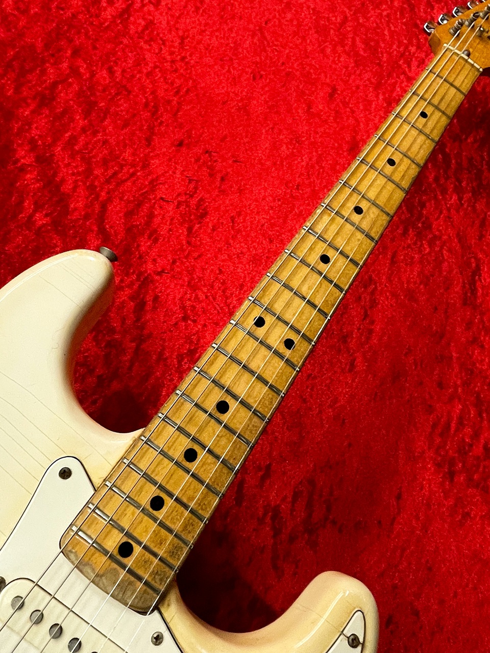 Fender 【1972年製】Stratocaster Olympic White Refinish ≒3.62kg