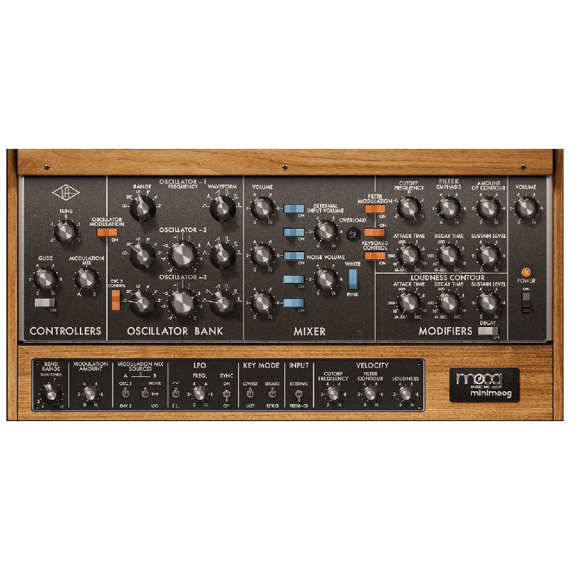 Universal Audio Moog Minimoog [UAD Native Plugin] (オンライン納品)(代引不可)