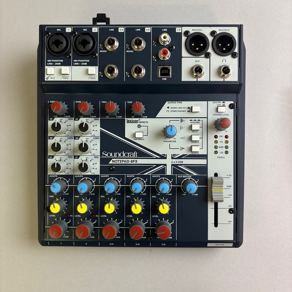 Soundcraft Notepad-8FX（中古/送料無料）【楽器検索デジマート】
