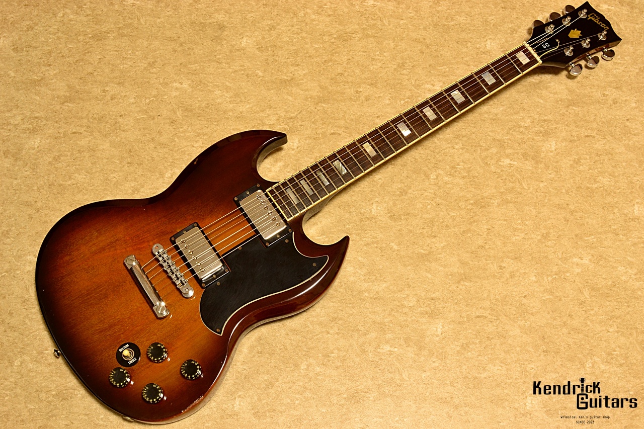 Gibson USA SG standard 1980年製　ヴィンテージ Gibson 1980 SG Standard - Tobacco Sunburst w/HC（ビンテージ/送料