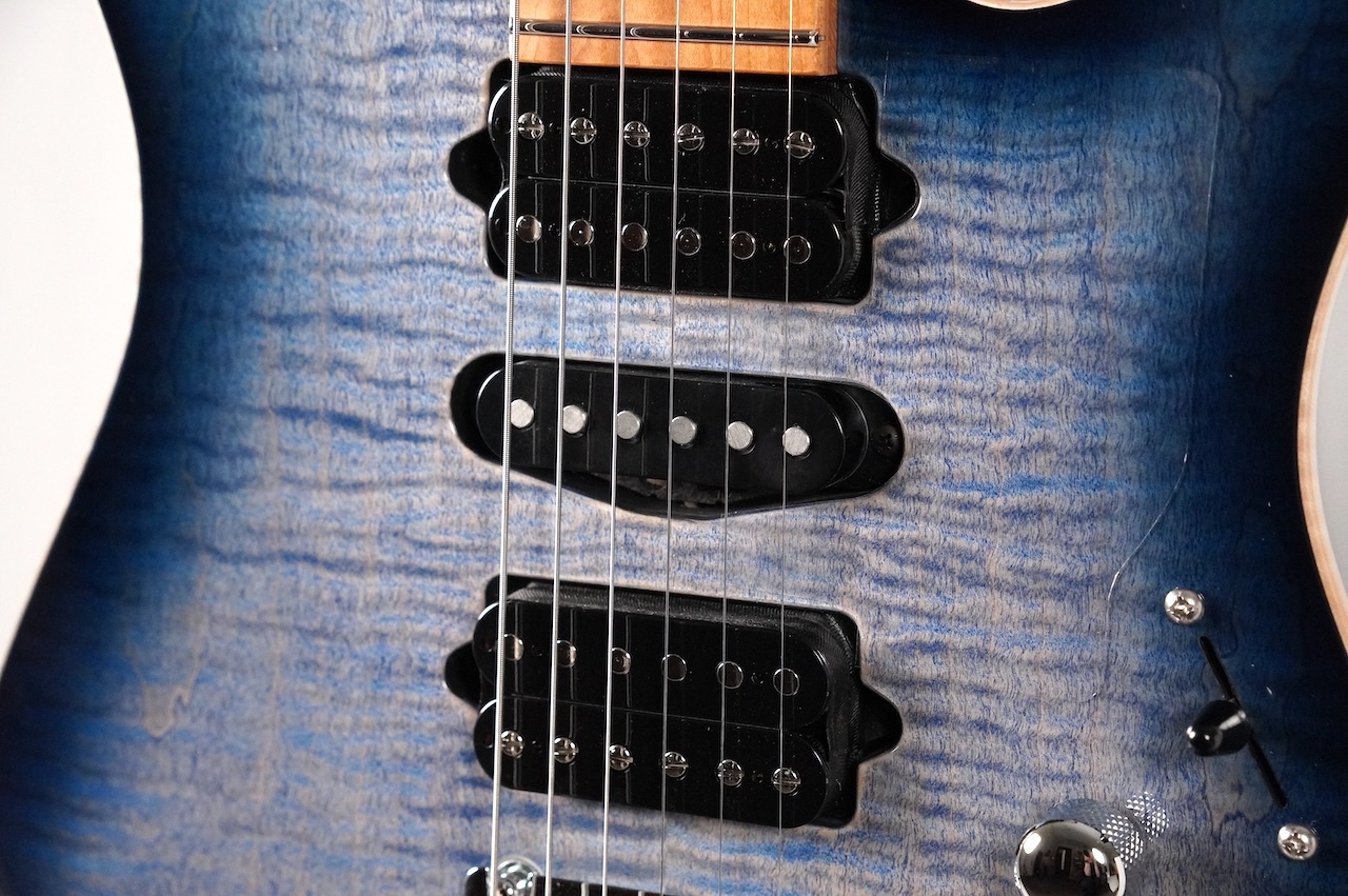 Suhr Modern Plus -Faded Trans Whale Blue Burst- [3.46kg]（新品