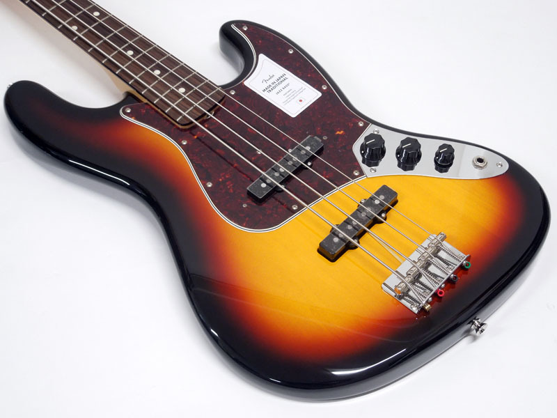 Fender Made in Japan Traditional 60s Jazz Bass / 3CS（新品/送料無料）【楽器検索デジマート】
