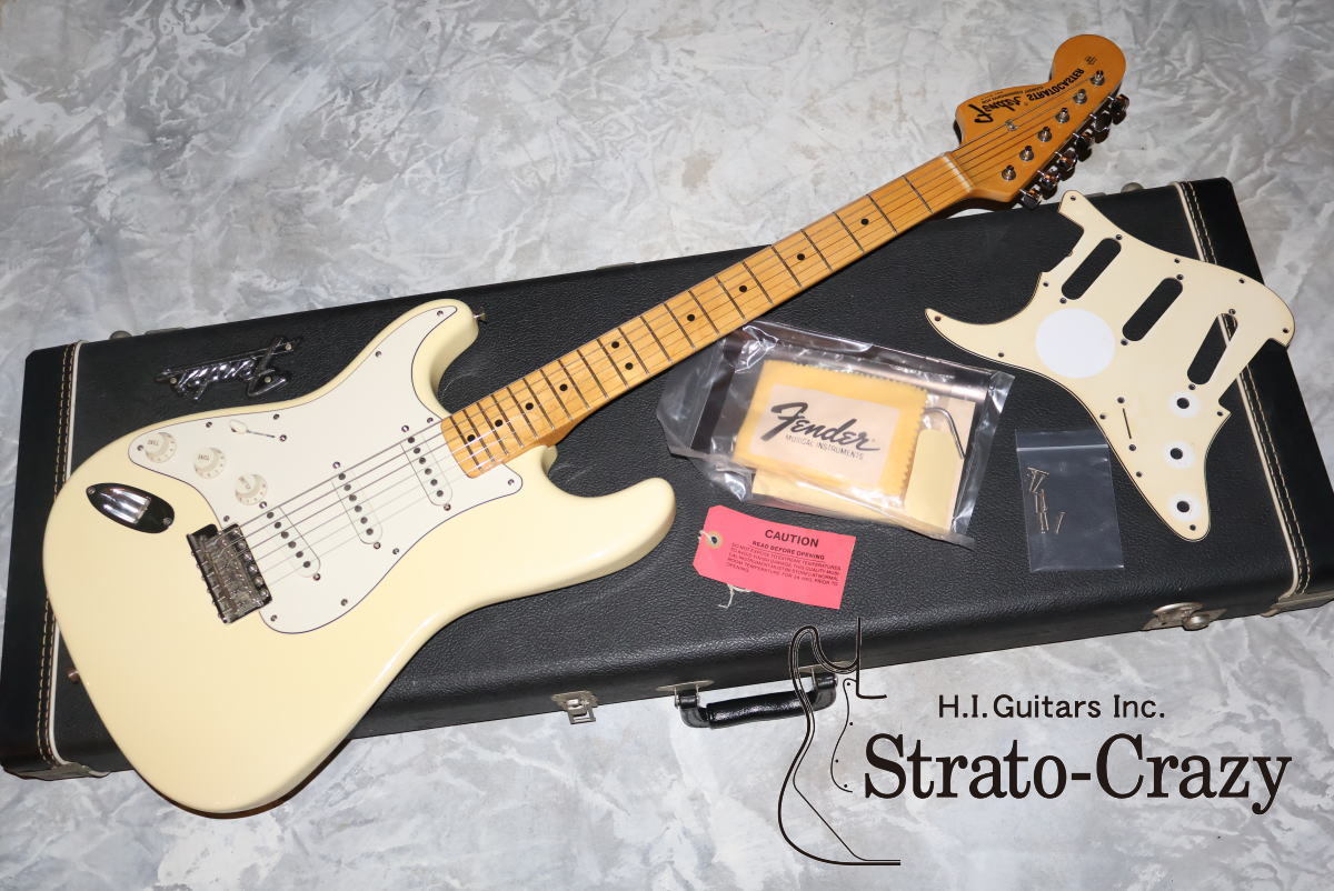 Fender 1997 Hendrix Tribute Stratocaster Olympic White/Maple Cap