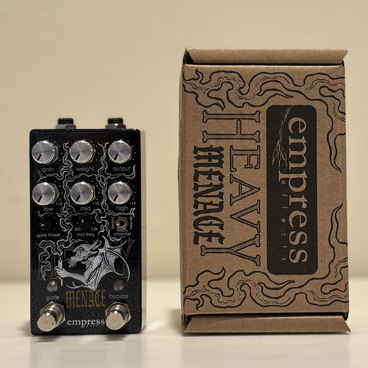 【ほぼ未使用】Empress Heavy Menace 元箱付 動作良好 Empress Effects 【USED】Heavy Menace/Streamlined ”HEAVY” Drive