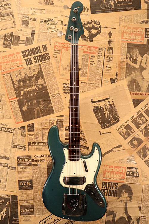 ジャズベースタイプ　ブルー Fender 1965 Jazz Bass 